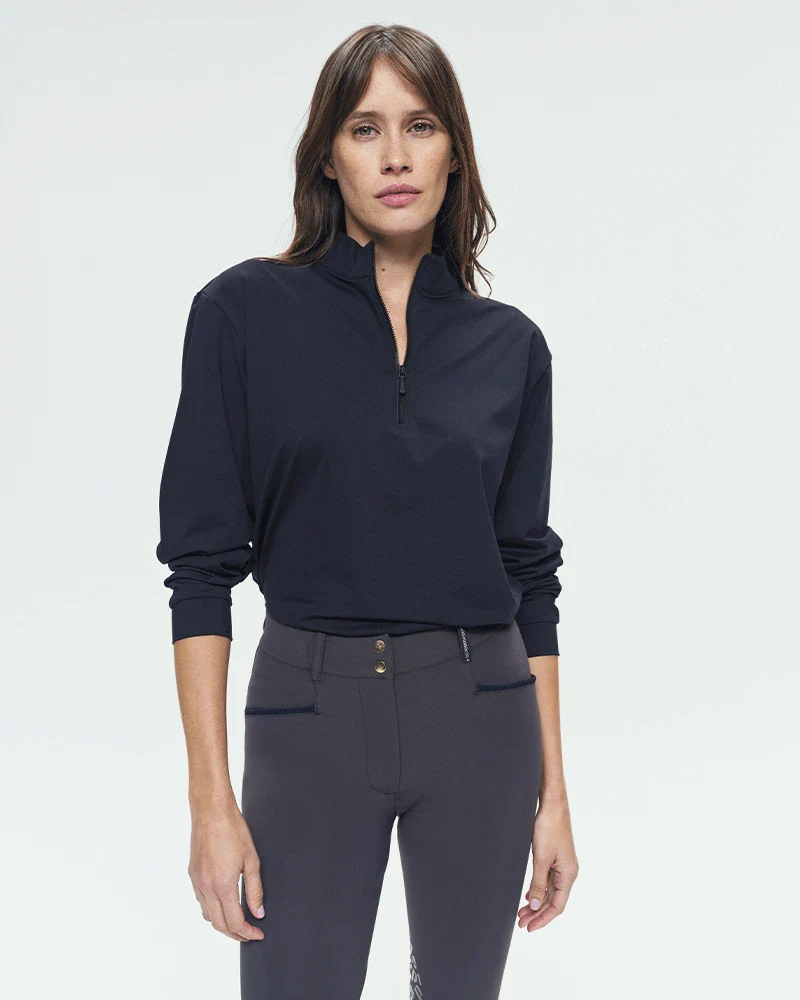 Albe - Polo d'équitation technique manches longues - Image 3