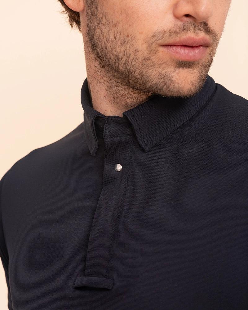 Blue - Polo de concours manches courtes d'équitation - Image 11