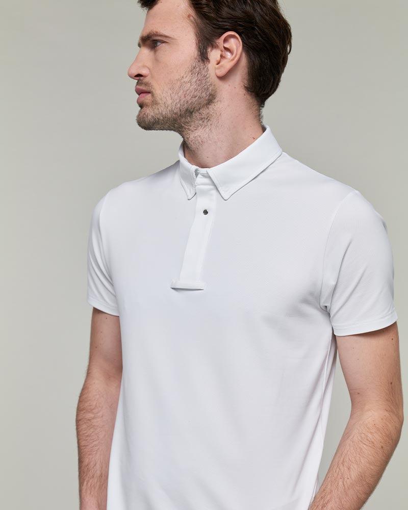 Blue - Polo de concours manches courtes d'équitation - Image 12