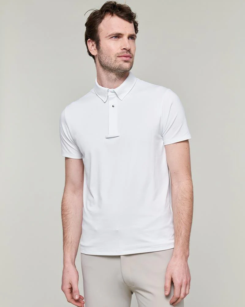 Blue - Polo de concours manches courtes d'équitation - Image 15