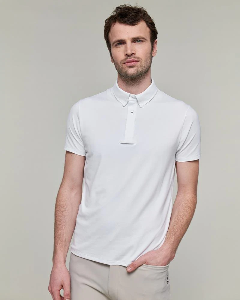 Blue - Polo de concours manches courtes d'équitation - Image 16