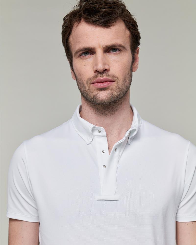 Blue - Polo de concours manches courtes d'équitation - Image 18