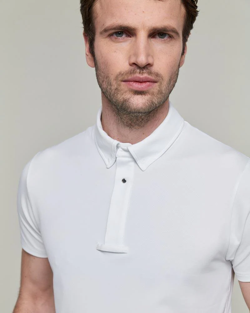 Blue - Polo de concours manches courtes d'équitation - Image 21