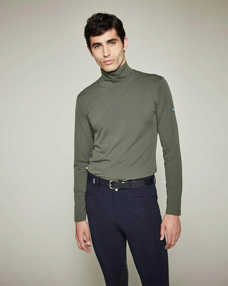 Cisko - T-Shirt technique col montant d'équitation unisexe - Image 4