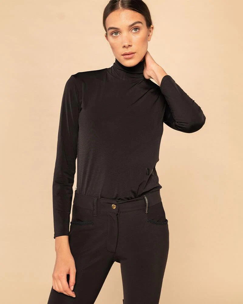 Consul - T-Shirt technique col montant d'équitation - Image 12