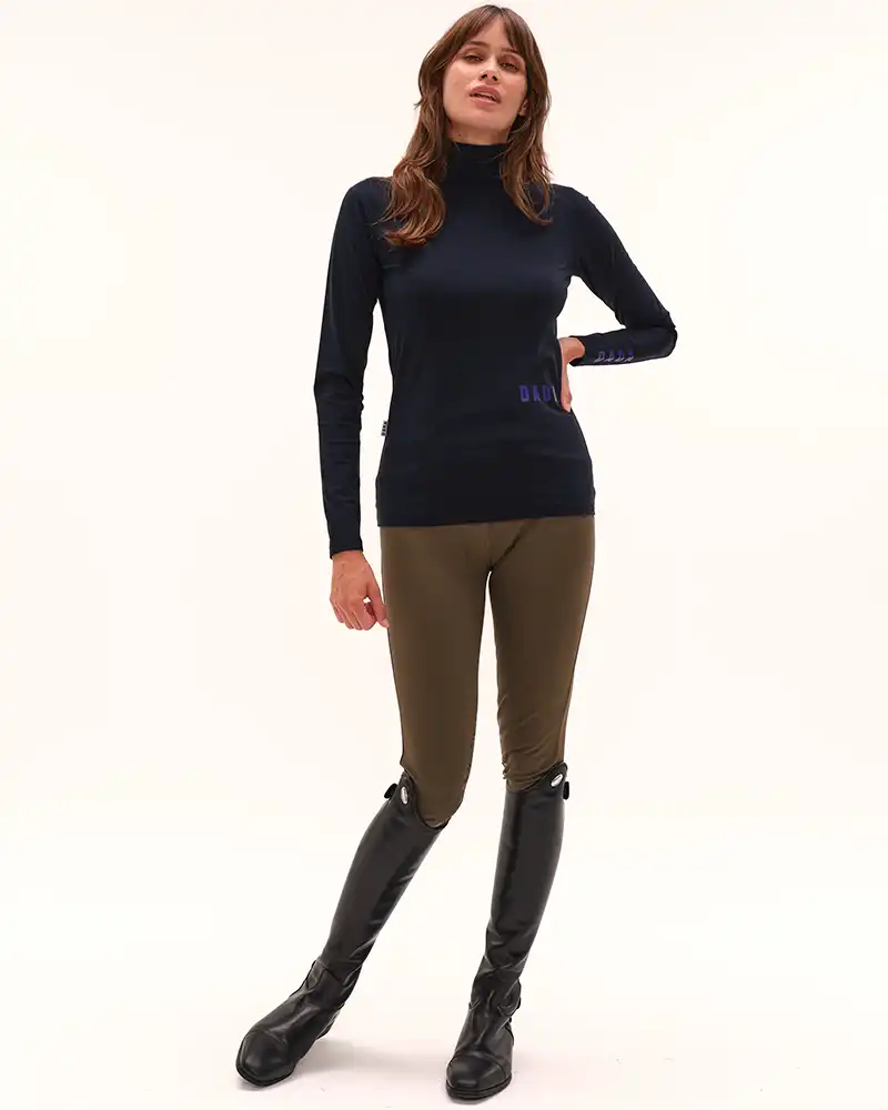 Consul - T-Shirt technique col montant d'équitation - Image 16