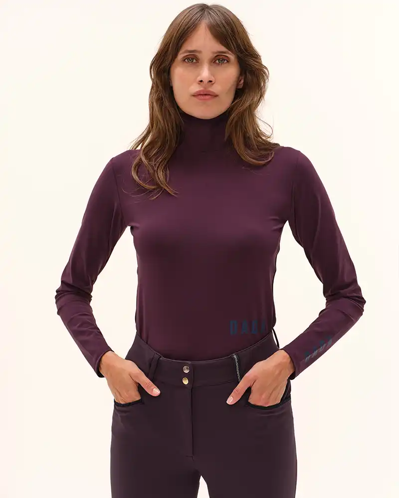 Consul - T-Shirt technique col montant d'équitation - Image 6