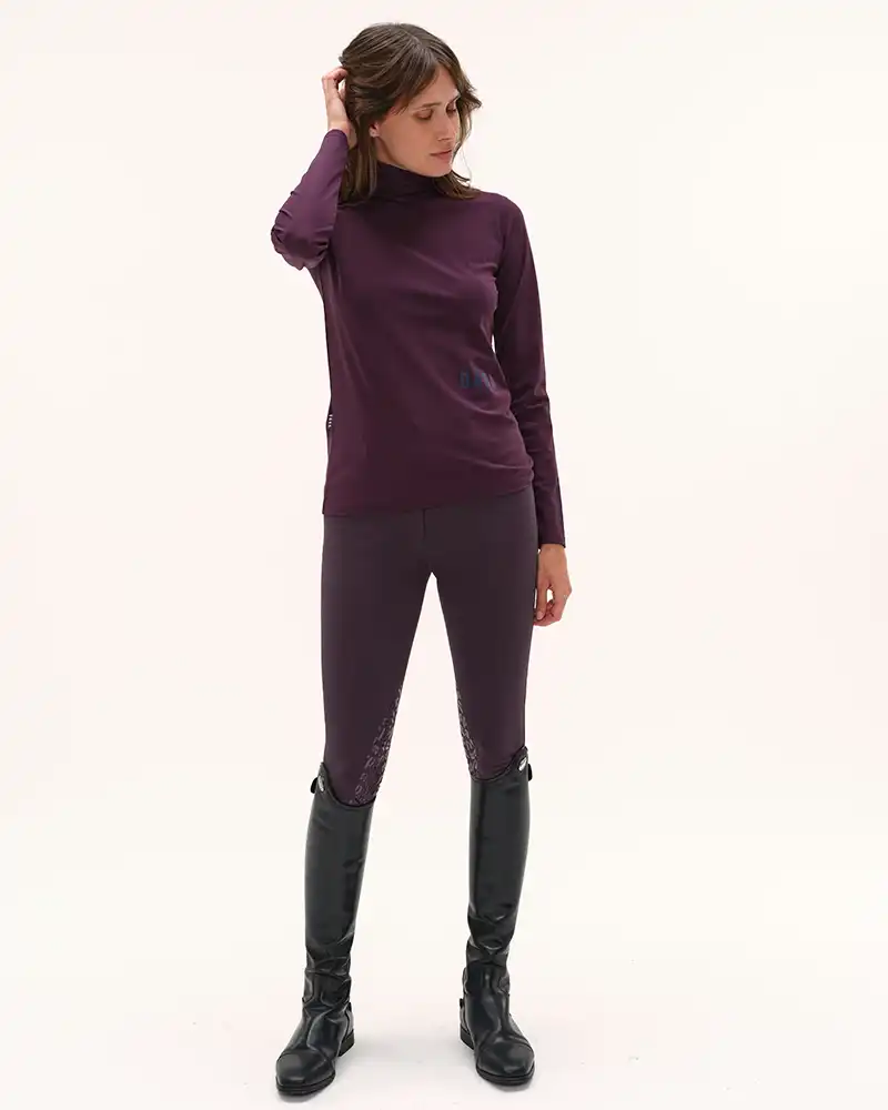 Consul - T-Shirt technique col montant d'équitation - Image 8