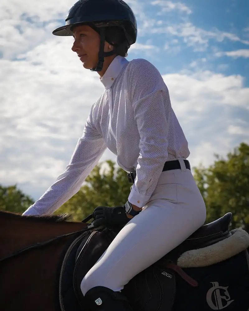 Euphoria - Chemise de concours d'équitation microperforé - Image 10