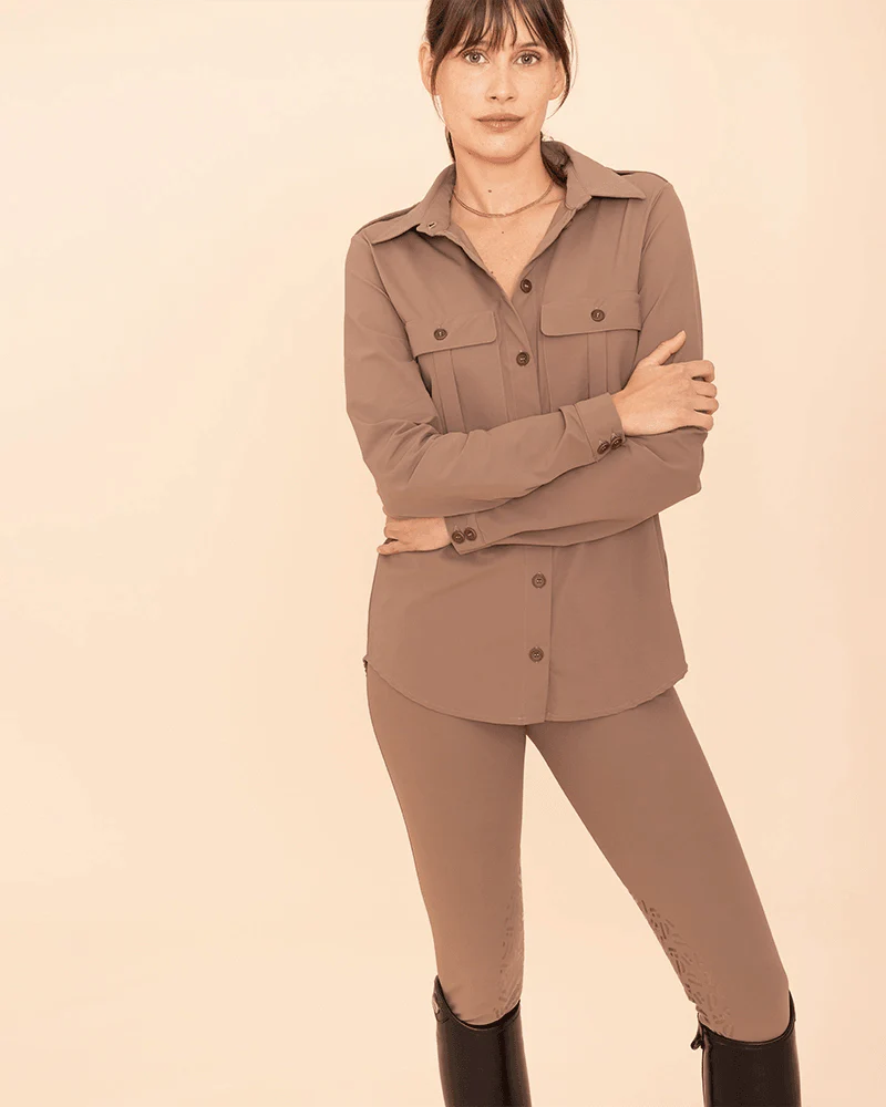 Hattina - Chemise technique fluide d'équitation - Image 16