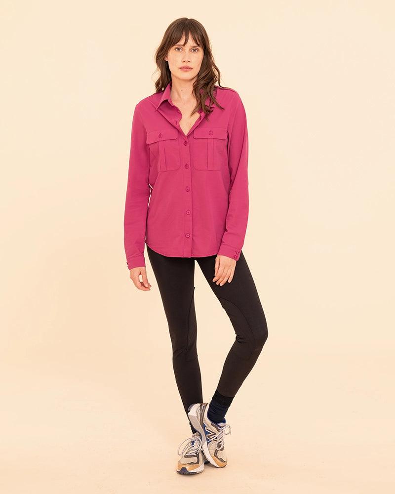 Hattina - Chemise technique fluide d'équitation - Image 23