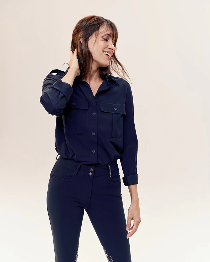 Hattina - Chemise technique fluide d'équitation - Image 5