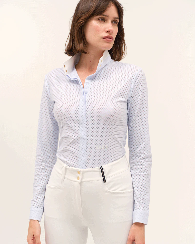 Helios ML - Polo de concours d'équitation manches longues - Image 18