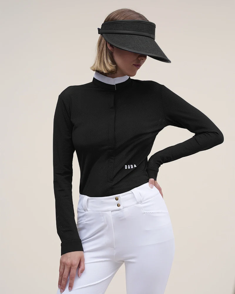 Helios ML - Polo de concours d'équitation manches longues - Image 43