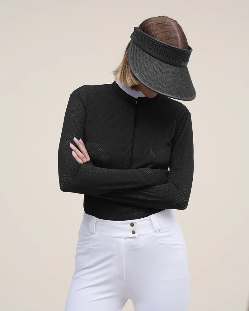 Helios ML - Polo de concours d'équitation manches longues - Image 44