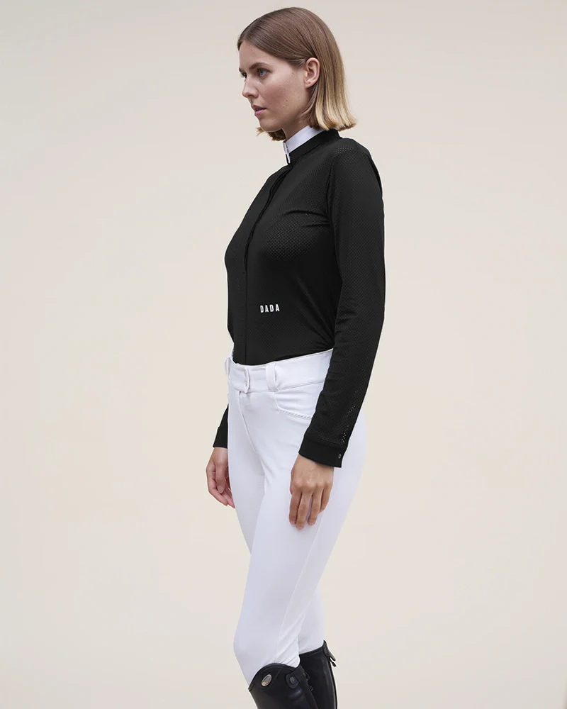 Helios ML - Polo de concours d'équitation manches longues - Image 45