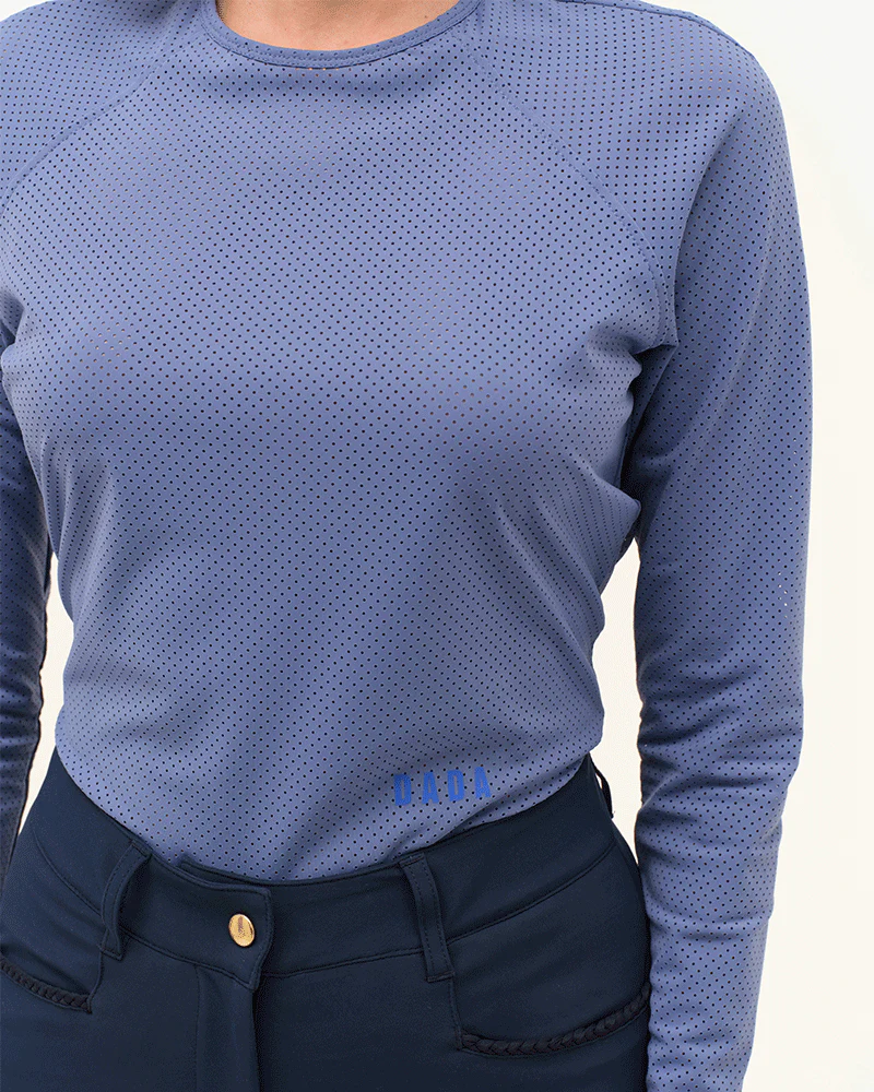 Jazz - T-shirt technique d'équitation manches longues microperforé - Image 11