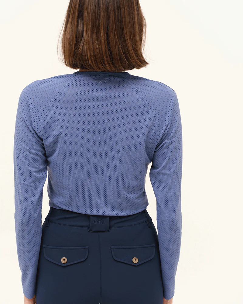 Jazz - T-shirt technique d'équitation manches longues microperforé - Image 12