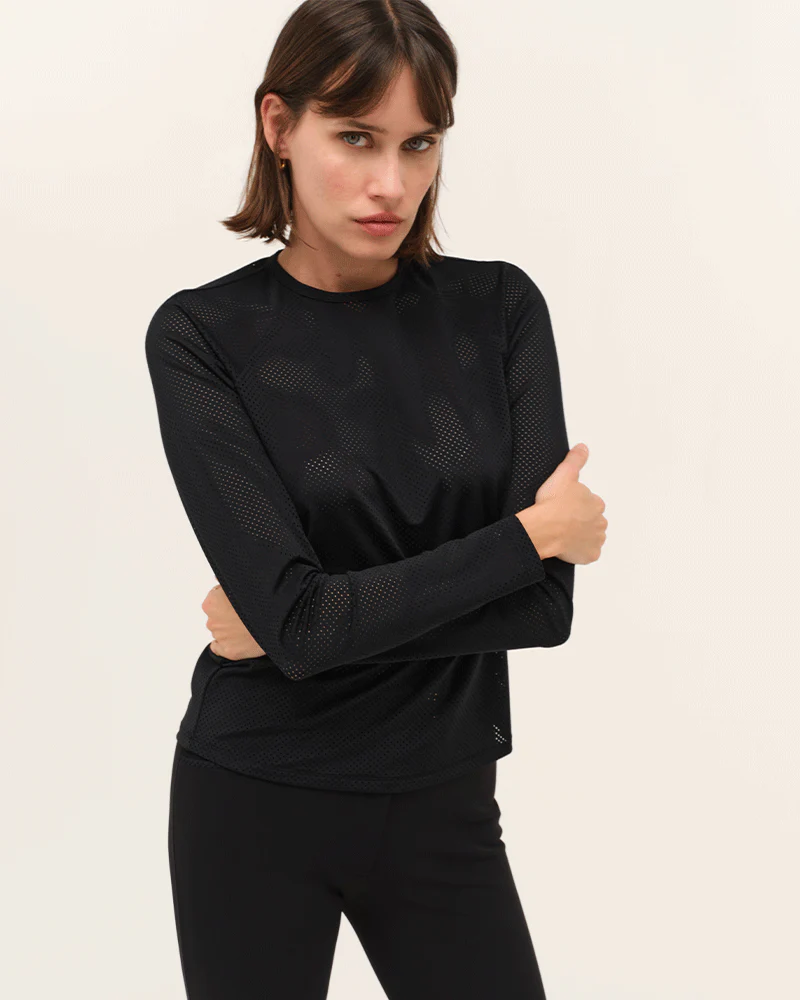 Jazz - T-shirt technique d'équitation manches longues microperforé - Image 15