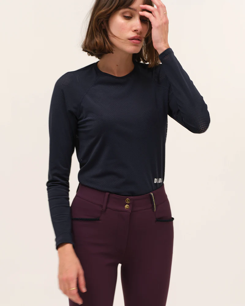 Jazz - T-shirt technique d'équitation manches longues microperforé - Image 23