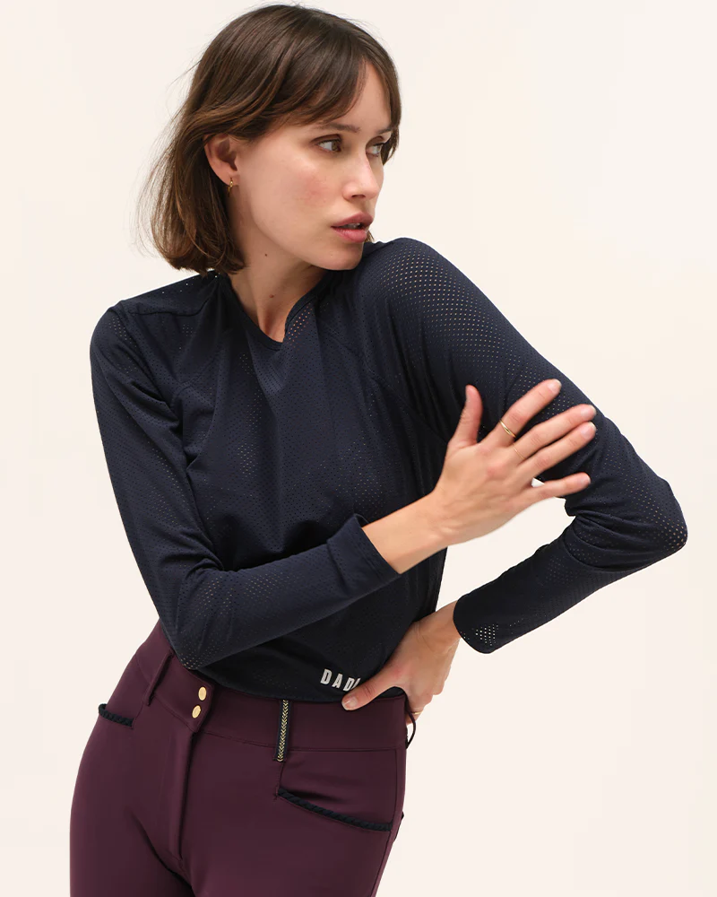 Jazz - T-shirt technique d'équitation manches longues microperforé - Image 25