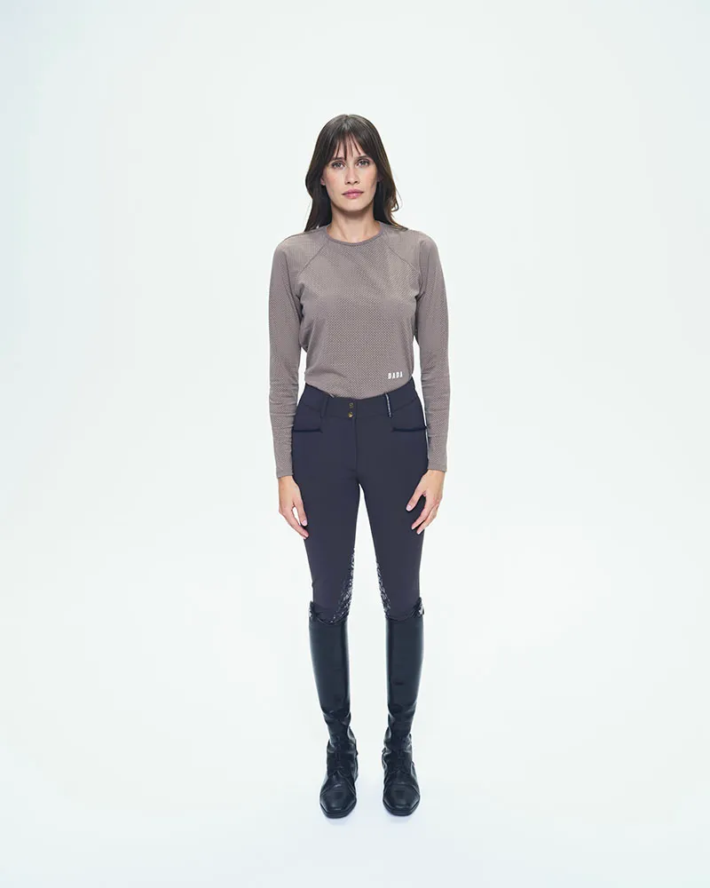Jazz - T-shirt technique d'équitation manches longues microperforé - Image 42