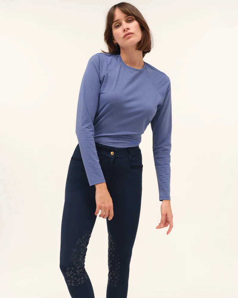 Jazz - T-shirt technique d'équitation manches longues microperforé - Image 7