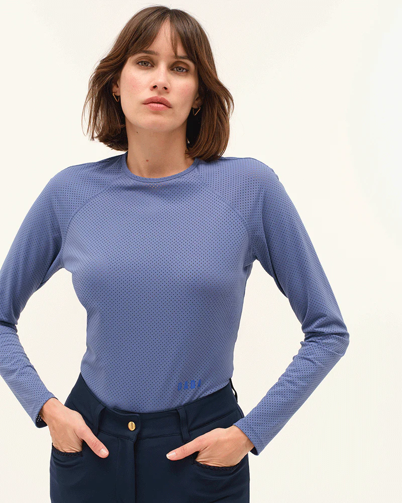 Jazz - T-shirt technique d'équitation manches longues microperforé - Image 8