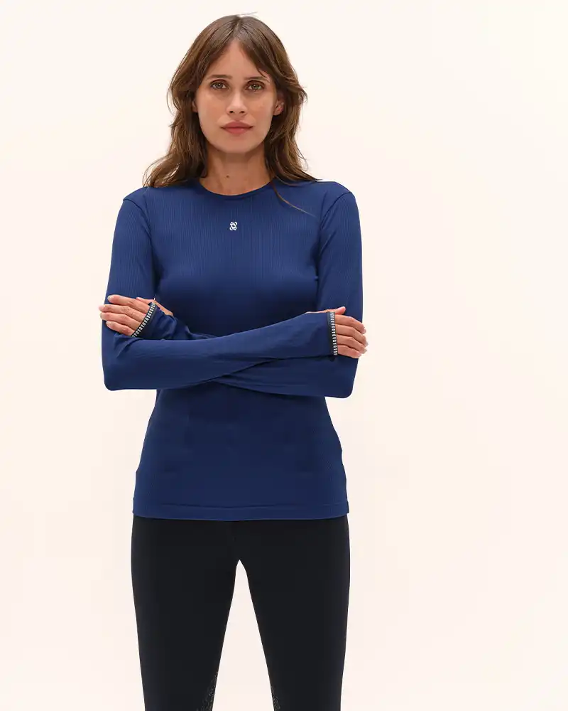 Kira - T-shirt technique manches longues d'équitation - Image 21