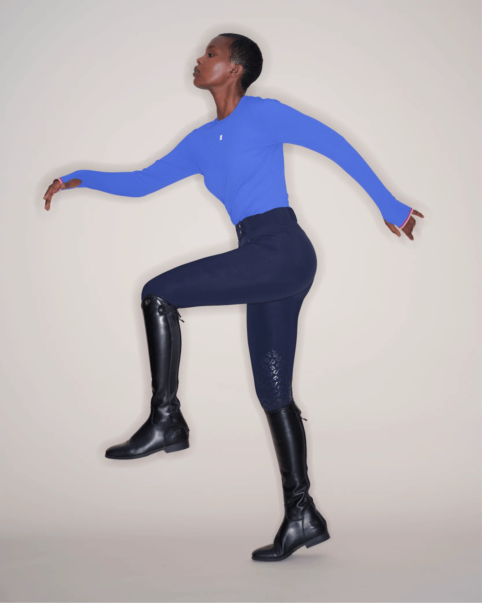 Kira - T-shirt technique manches longues d'équitation - Image 24