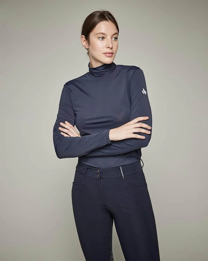 Visconti - T-shirt technique d'équitation col montant - Image 17