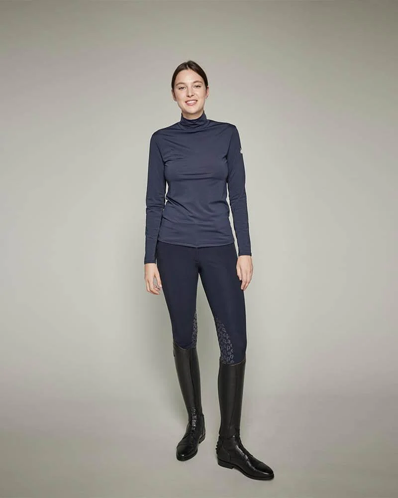 Visconti - T-shirt technique d'équitation col montant - Image 19